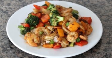 Vegetable and Shrimp Sauce